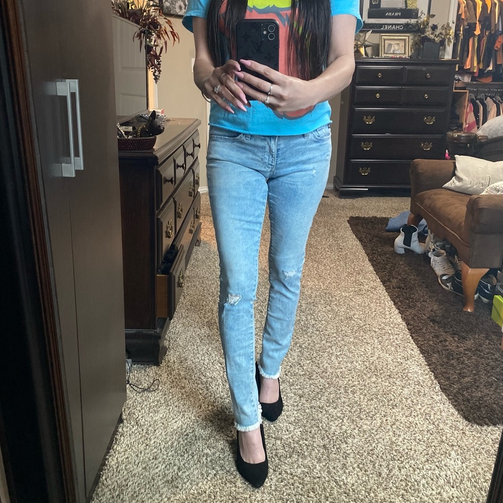 AG Adriano Goldschmied The Legging Super Skinny Ankle Jeans 26R